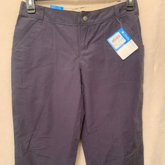 New Womens Columbia Capri Blue Size 6 NWT - Picture 1 of 6